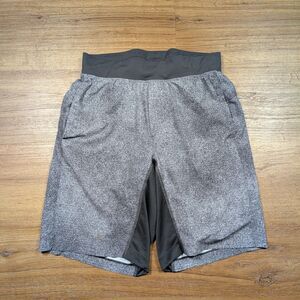 Lululemon T.H.E. Short Lined Men's Size Small Gray Athletic Gym Pockets